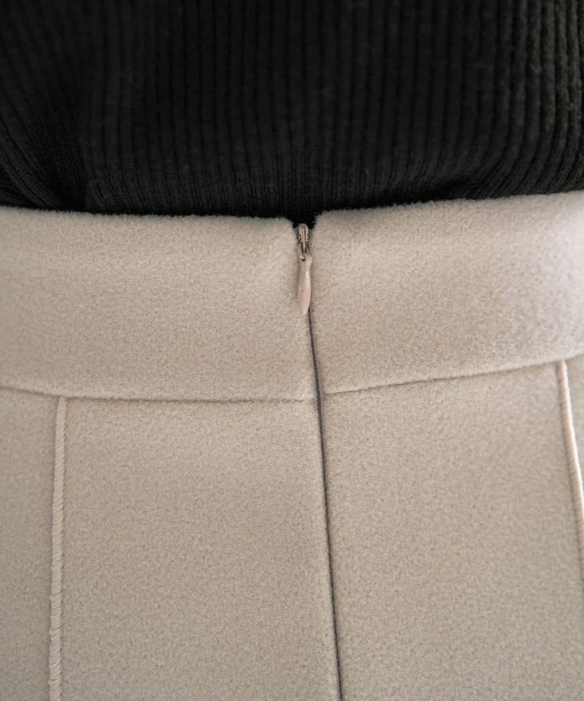 着用イメージ 166cm ライトベージュ Sサイズ