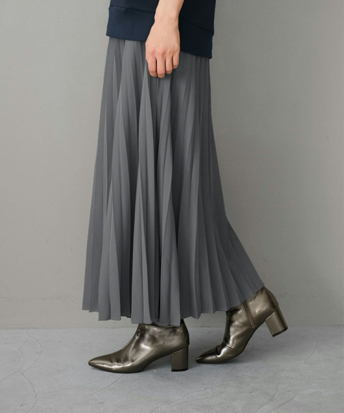 着用イメージ 168cm 着用サイズ S グレー