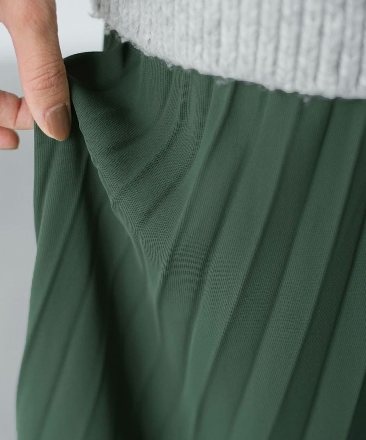 着用イメージ 165cm 着用サイズ S ライトカーキ