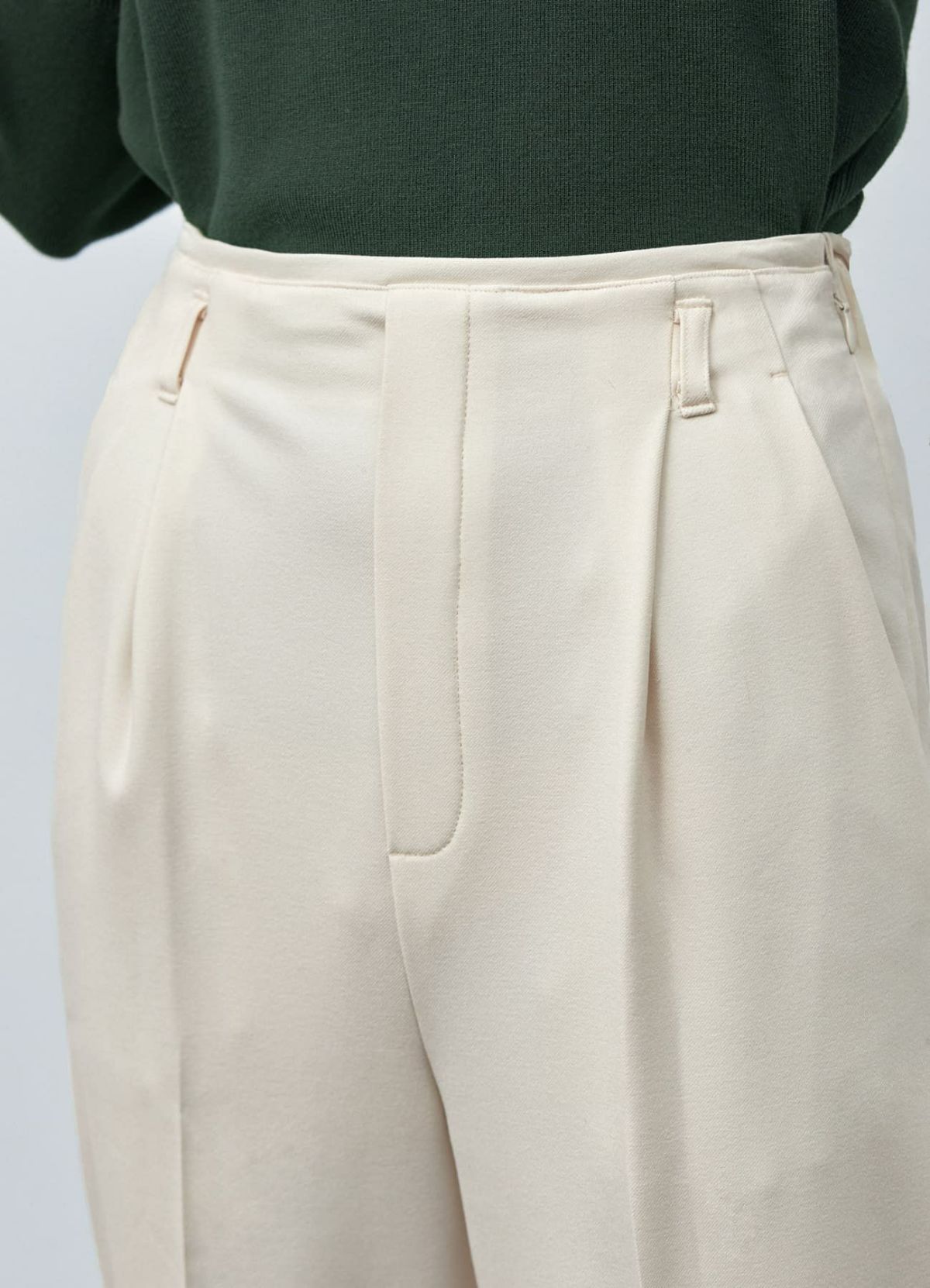 着用イメージ 173cm 着用サイズ S オフホワイト