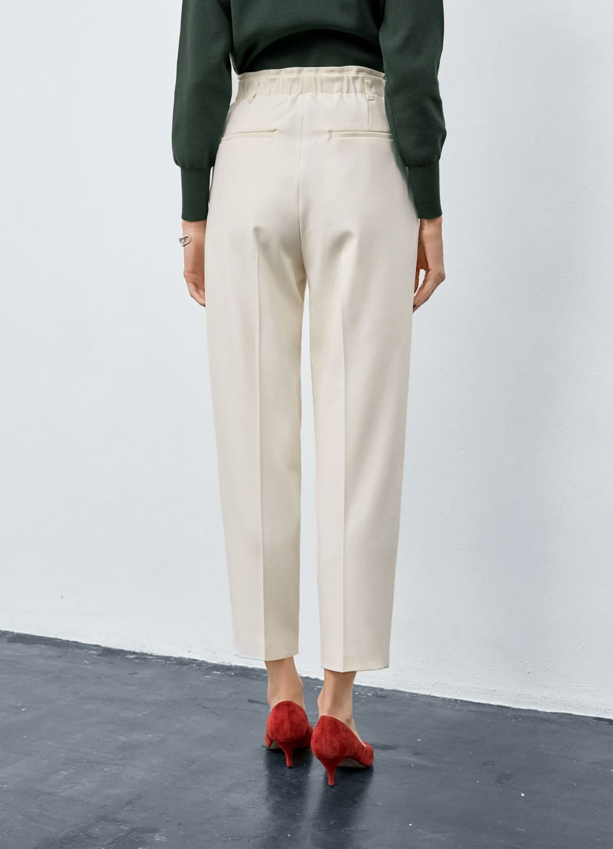 着用イメージ 173cm 着用サイズ S オフホワイト