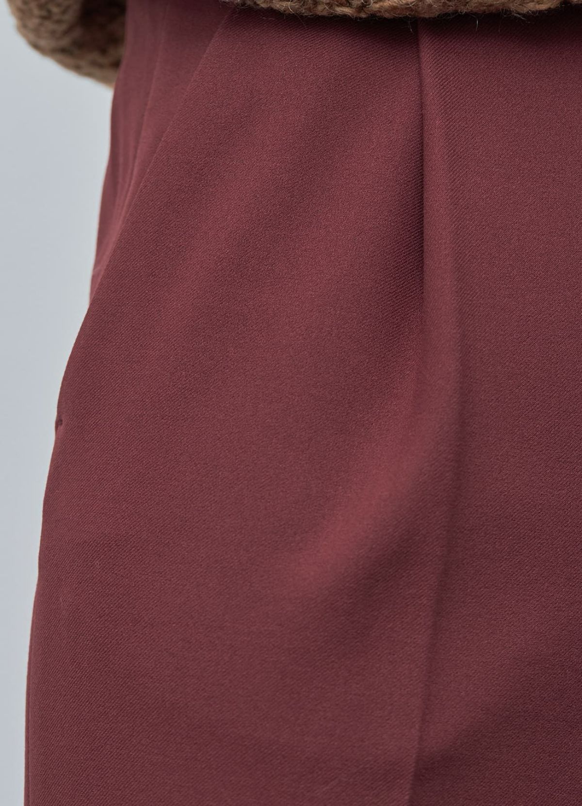 着用イメージ 173cm 着用サイズ S ライトバーガンディー