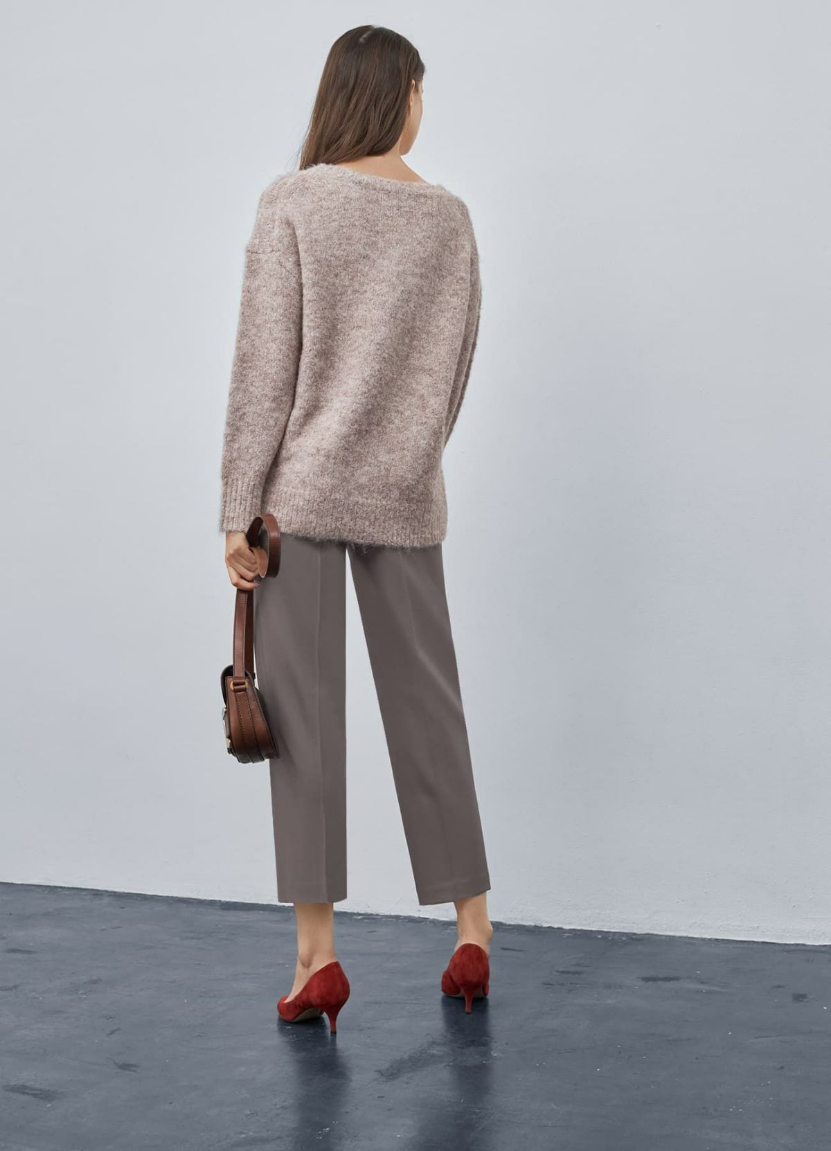 着用イメージ 173cm 着用サイズ S モカグレー