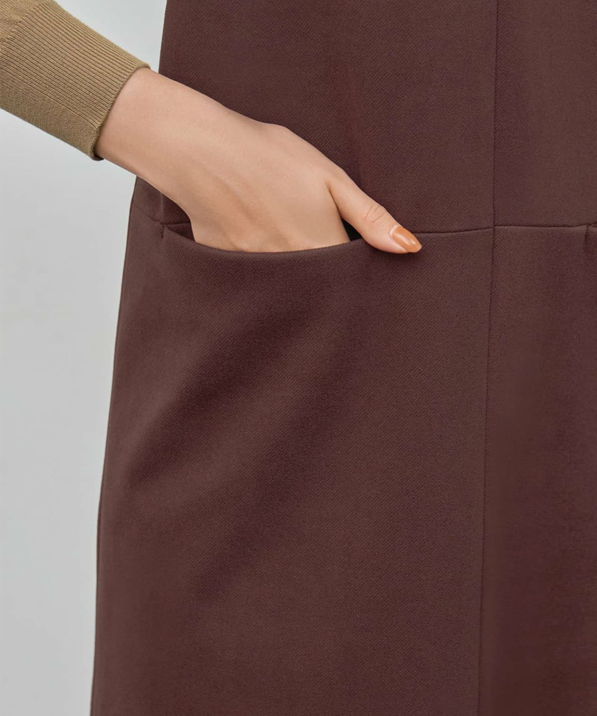 着用イメージ 170cm 02サイズ ブラウン