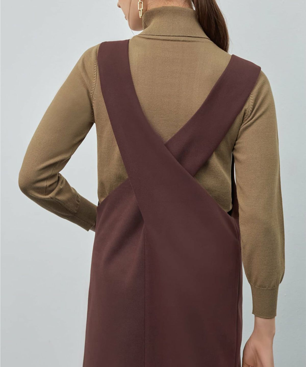 着用イメージ 170cm 02サイズ ブラウン