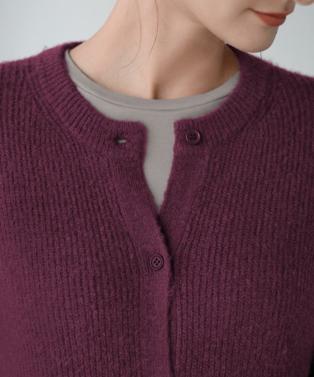 着用イメージ 165cm ワイン