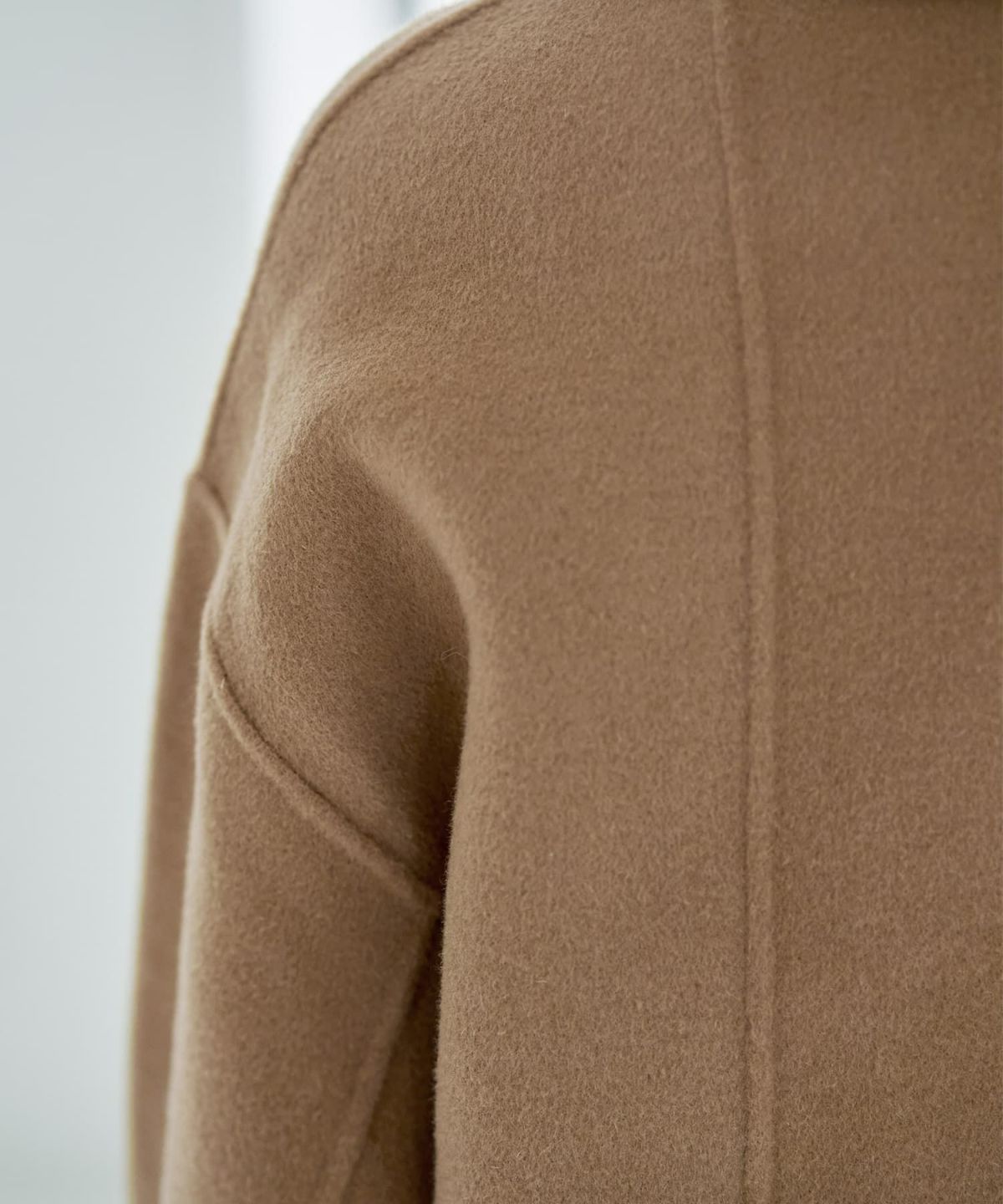 着用イメージ 166cm キャメル