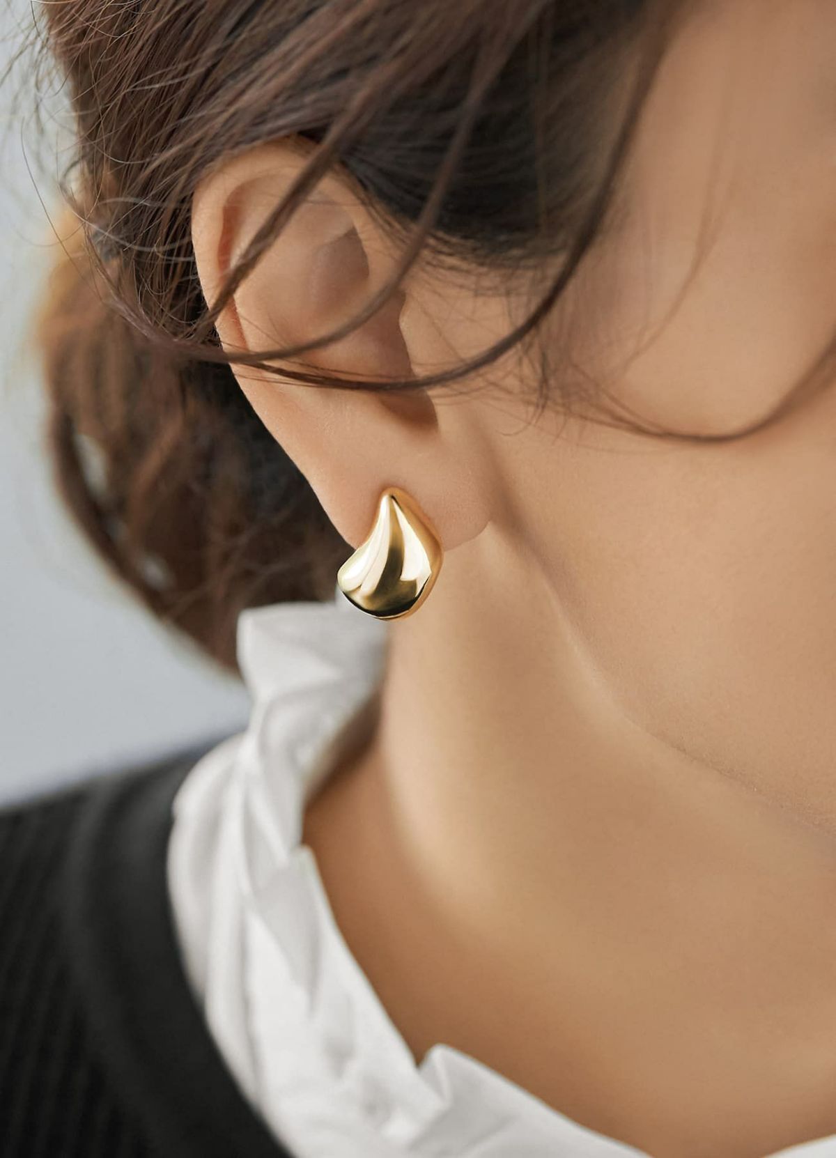 着用イメージ 166cm ゴールド