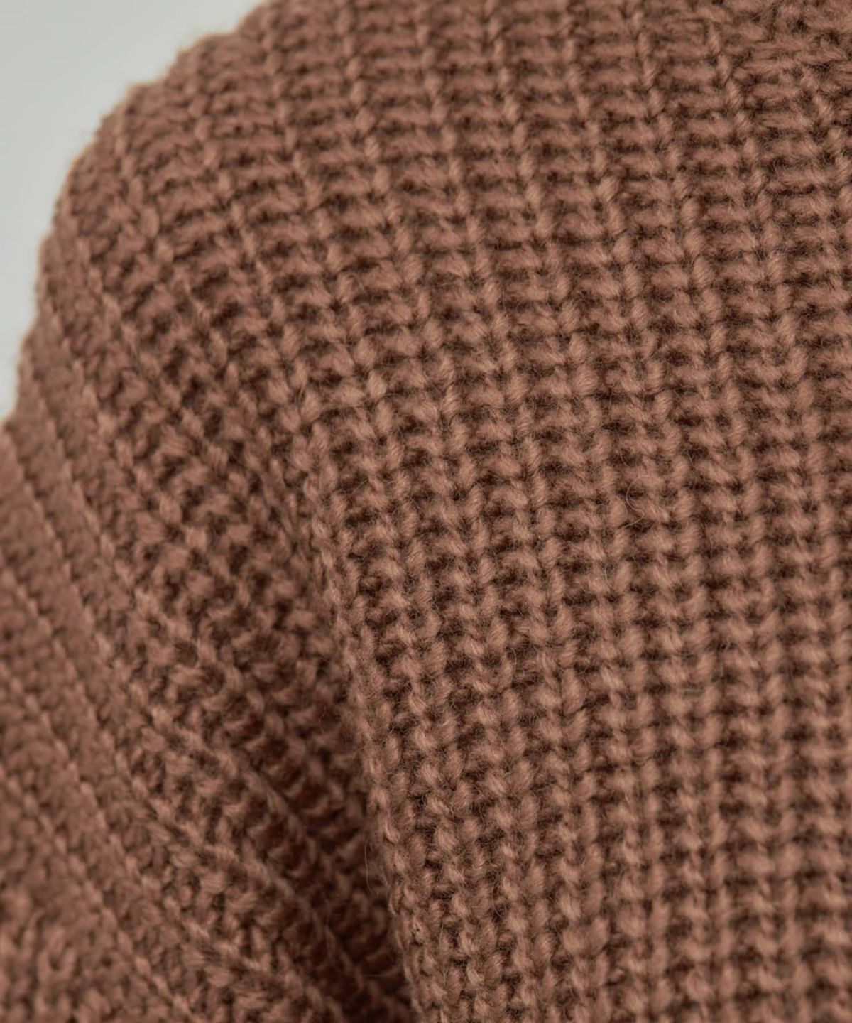 着用イメージ 173cm ダークキャメル