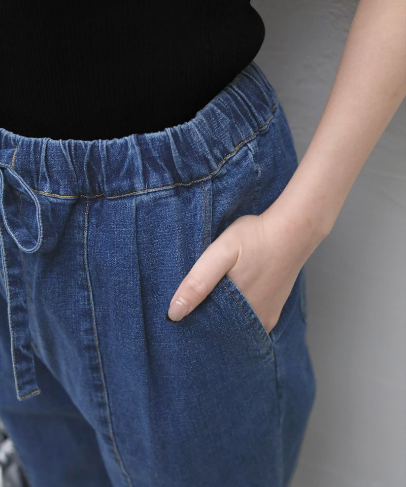 リュクス こなれ感 リラックス  デニムパンツ OUTLET】リラックスデニムパンツ | おしゃれな大人レディース