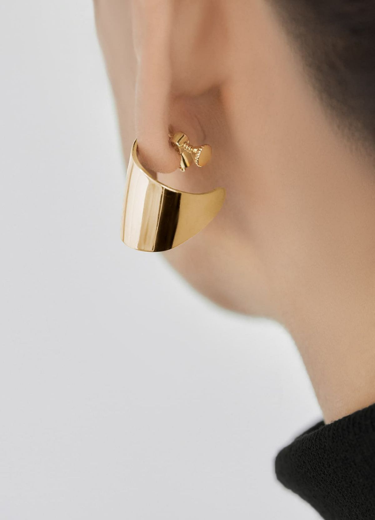 着用イメージ 166cm ゴールド