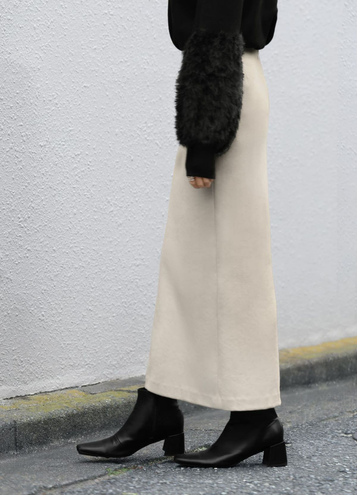 着用イメージ 157cm 着用サイズ XS エクリュ