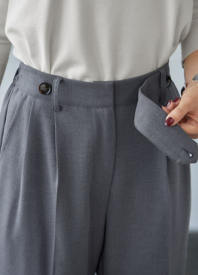 Graphpaper - グラフペーパー / HARD TWILL TWO TUCK PANTS