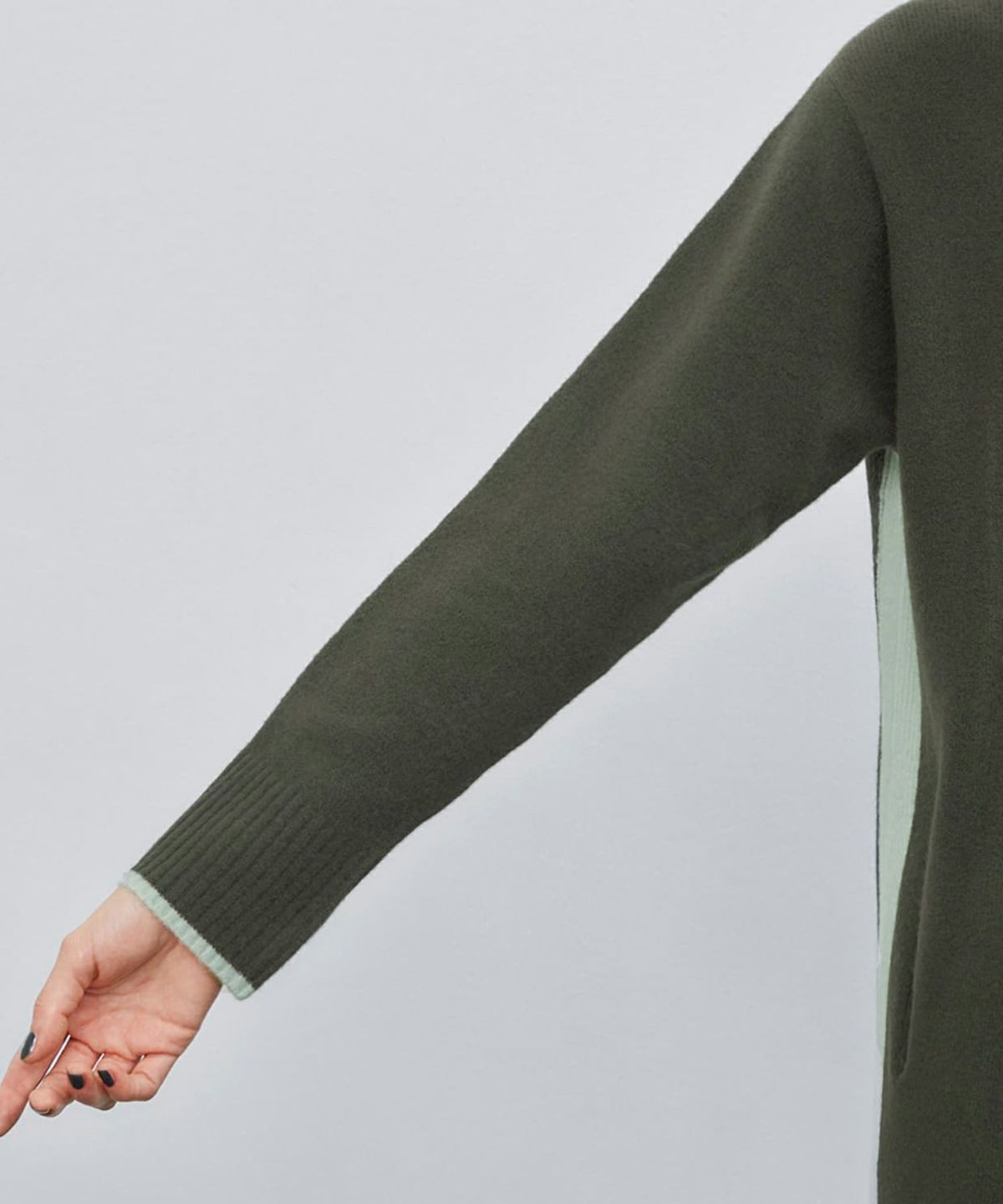 着用イメージ 173cm 着用サイズ 02 カーキ