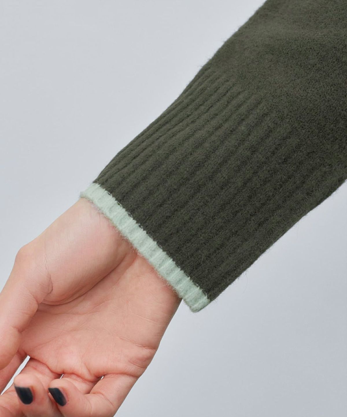 着用イメージ 173cm 着用サイズ 02 カーキ