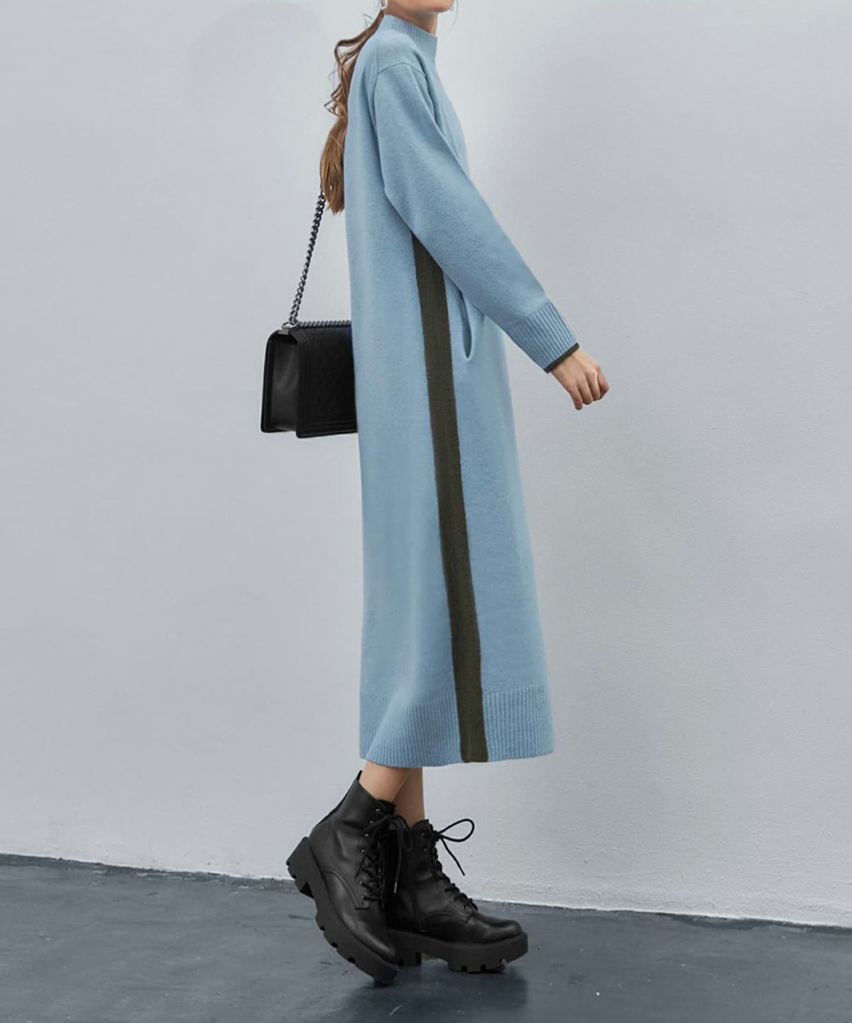 着用イメージ 173cm 着用サイズ 02 ライトブルー