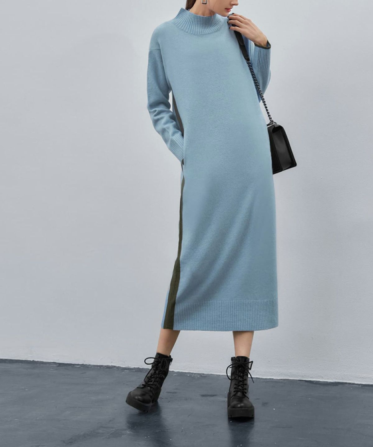 着用イメージ 173cm 着用サイズ 02 ライトブルー