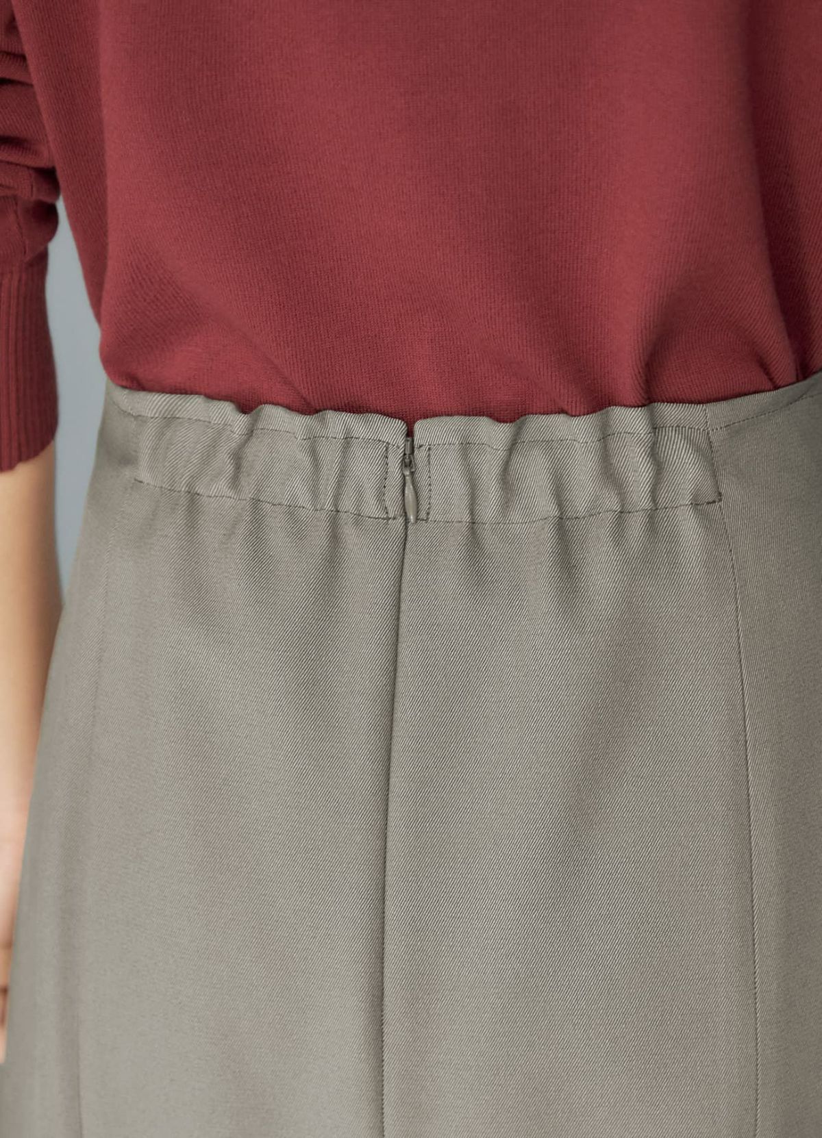 着用イメージ 167cm 着用サイズ 02 グレージュ