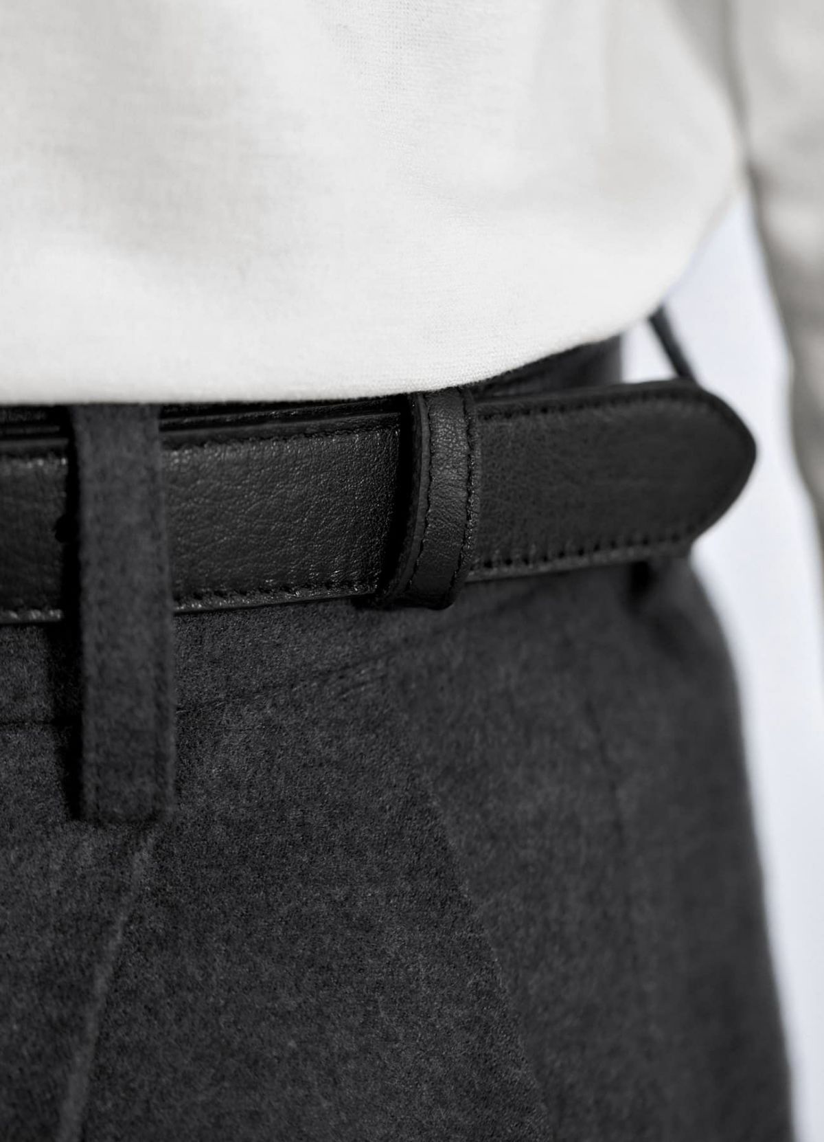 着用イメージ 166cm ブラック