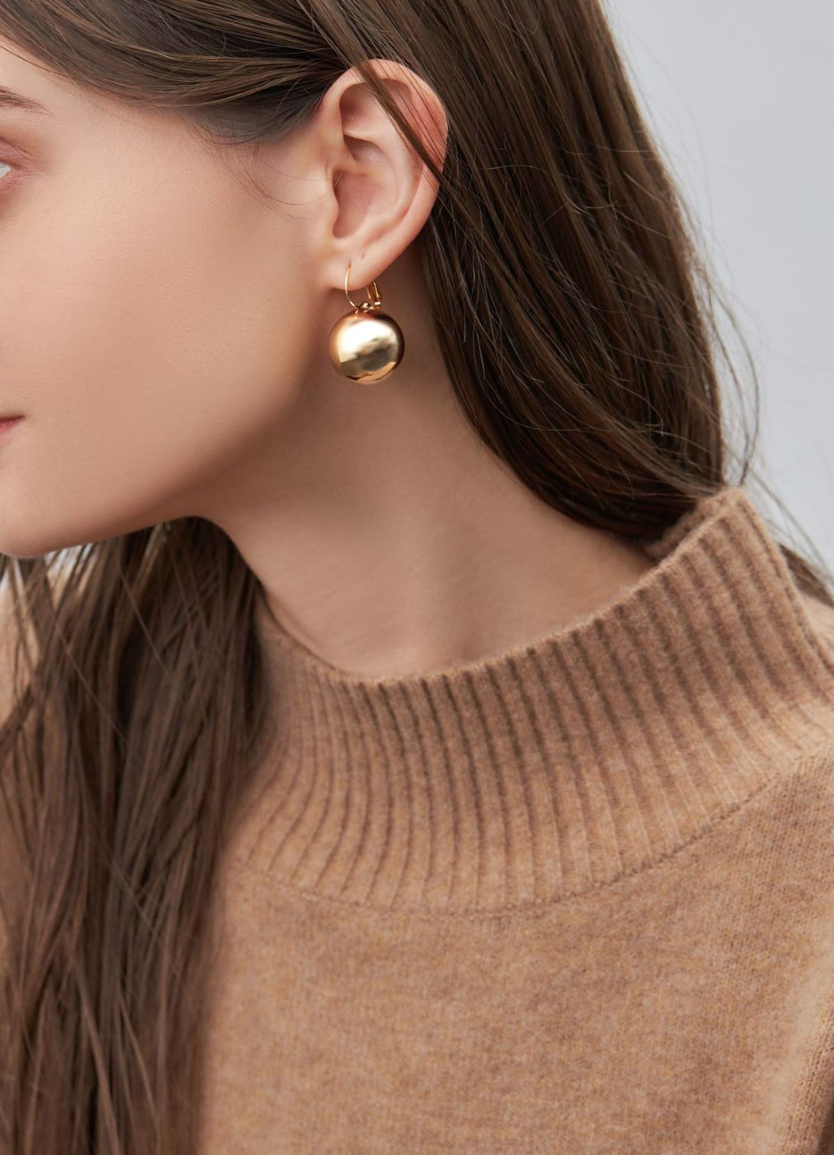 着用イメージ 173cm ゴールド