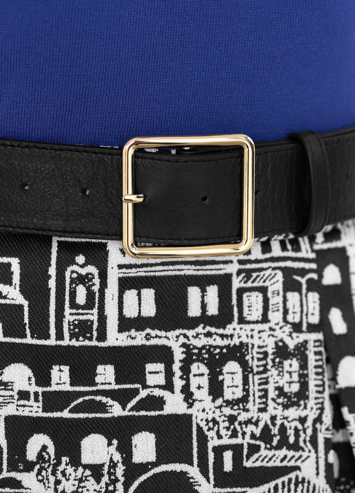 着用イメージ 166cm ブラック