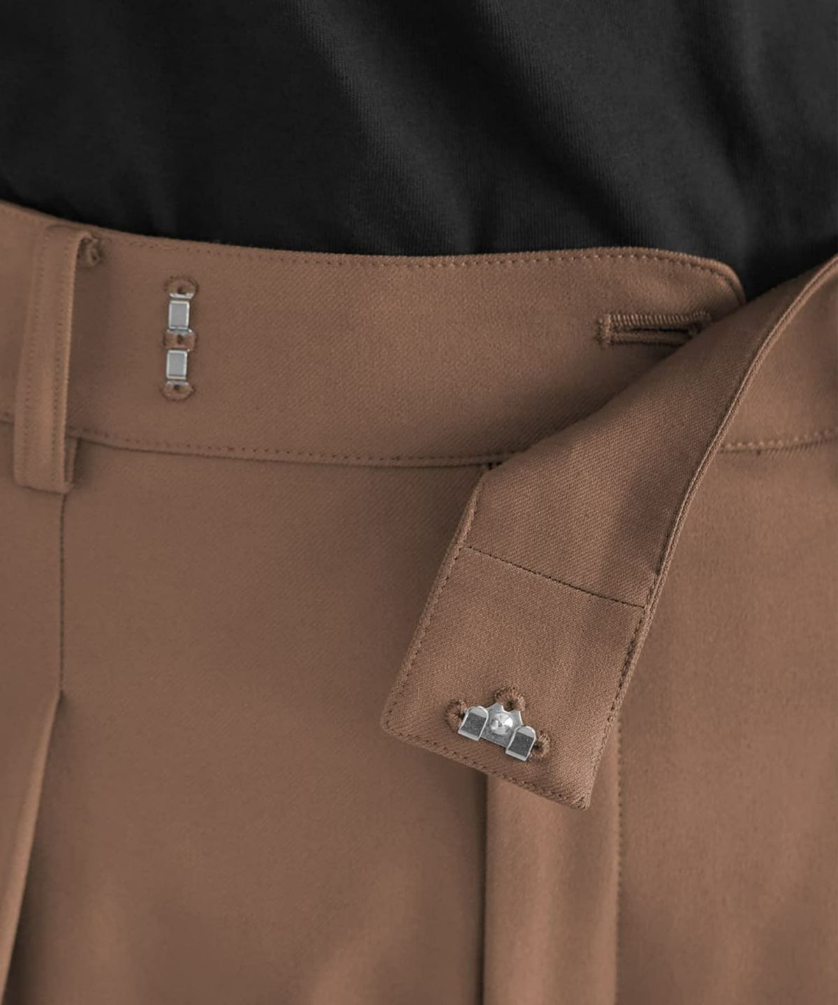 着用イメージ 166cm キャメル Sサイズ