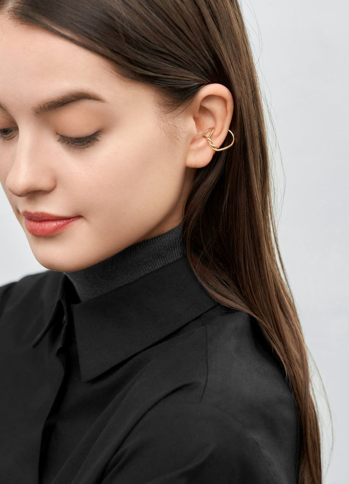 着用イメージ 173cm ゴールド