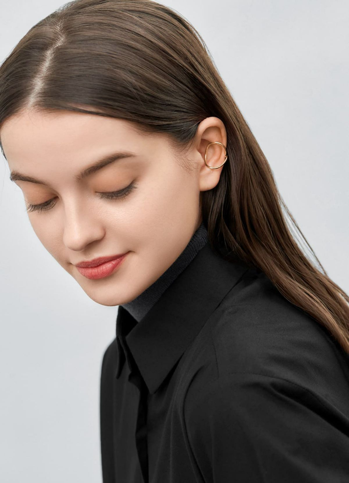 着用イメージ 173cm ゴールド