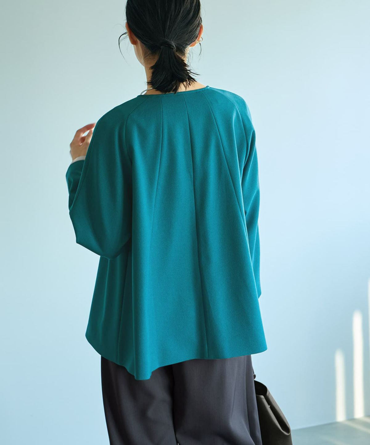 着用イメージ 164cm グリーン