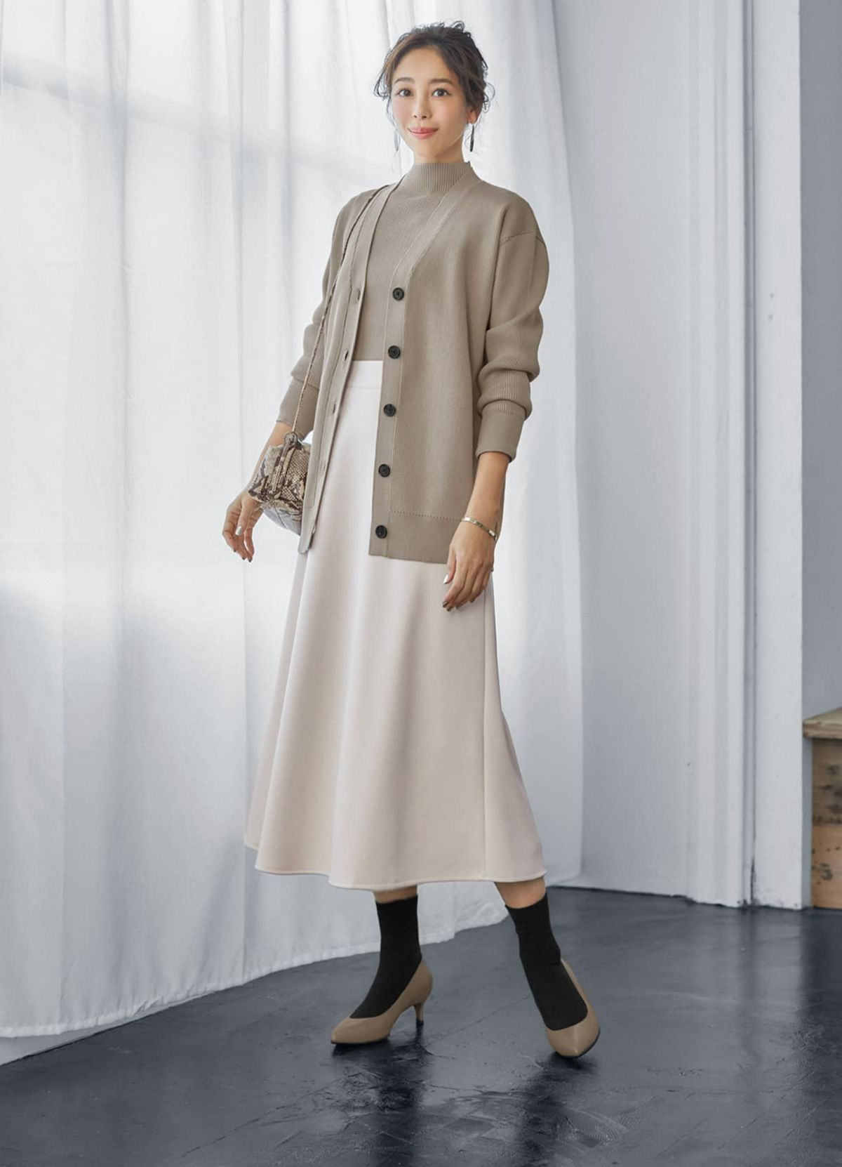 【Made in JAPAN】5cmヒールコンフォートパンプス