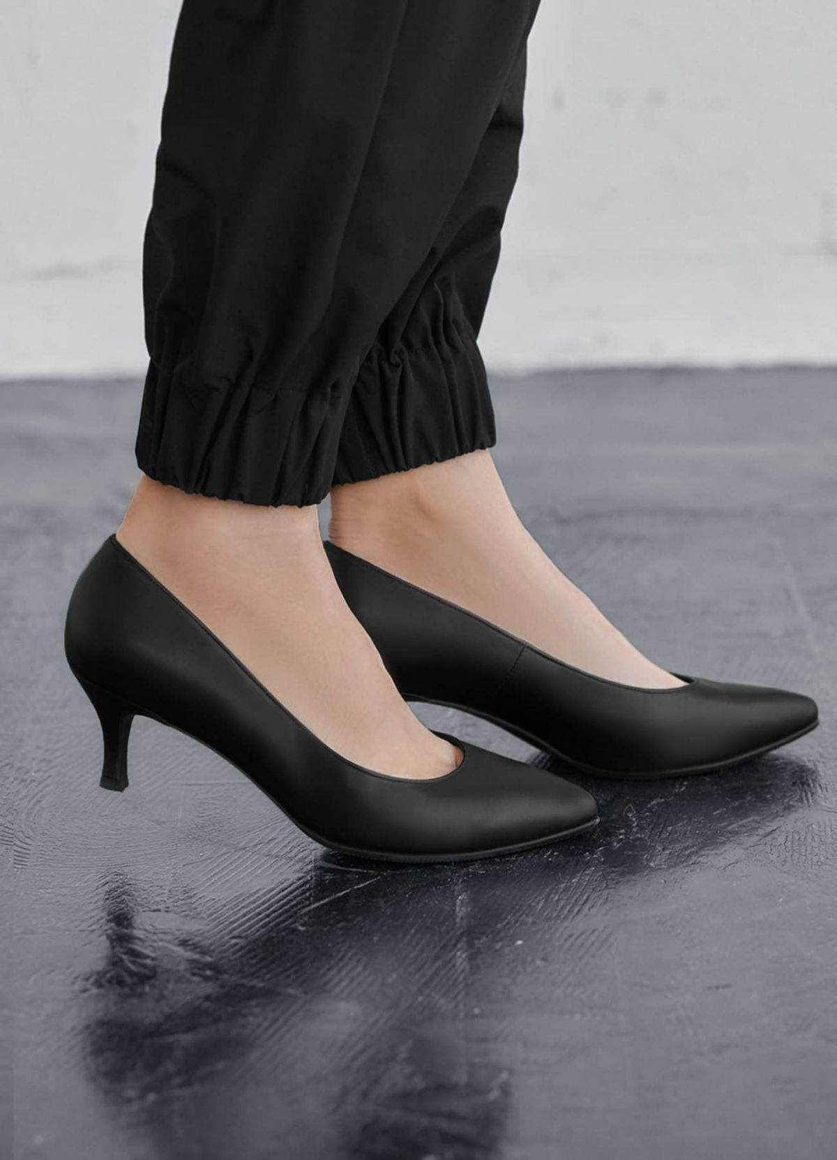 着用イメージ 166cm ブラック