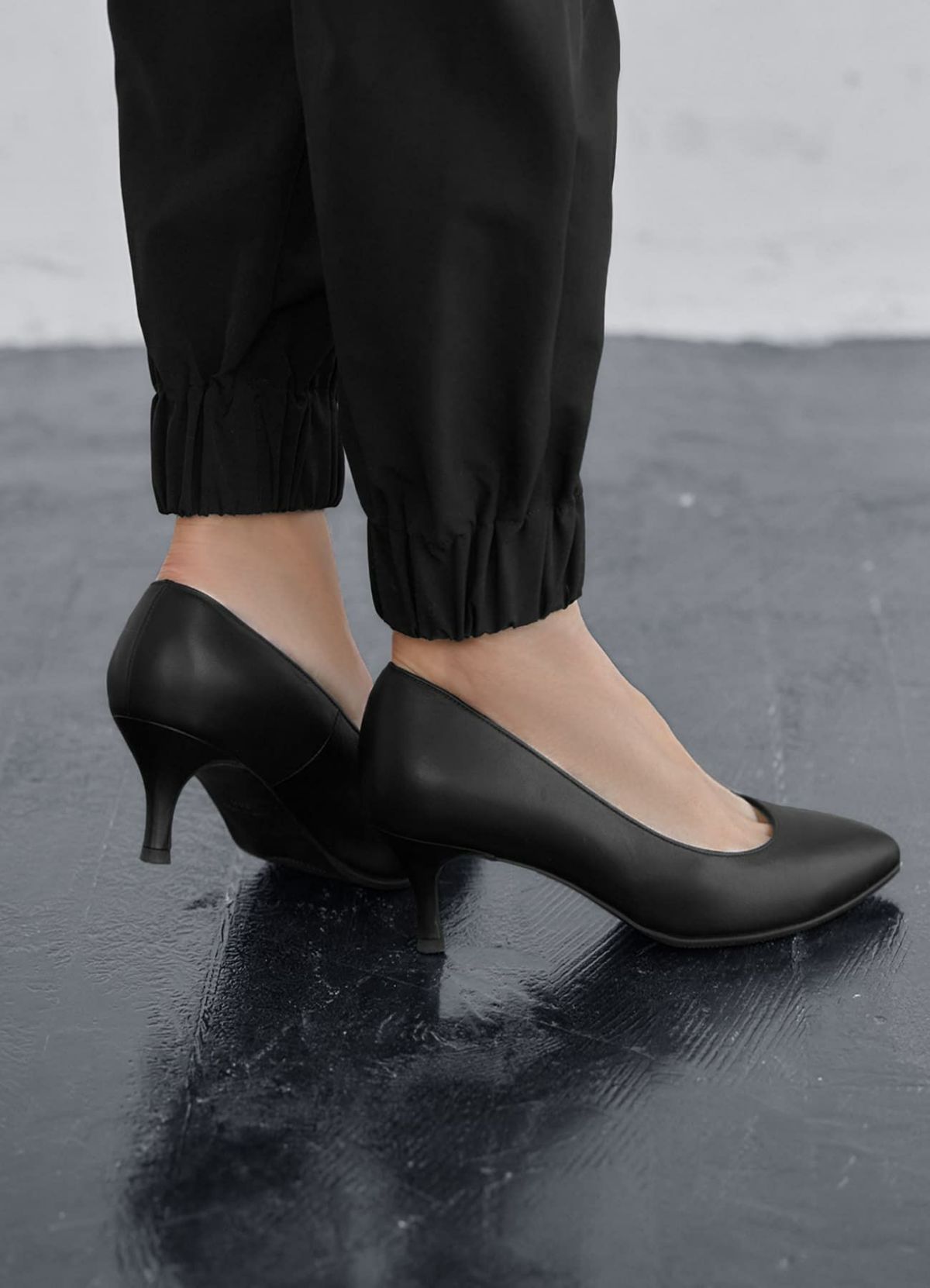 着用イメージ 166cm ブラック