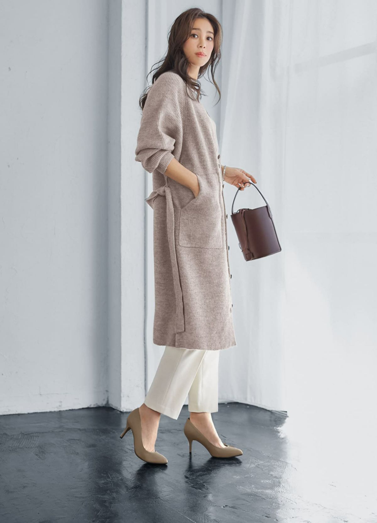 【Made in JAPAN】7.5cmヒールコンフォートパンプス