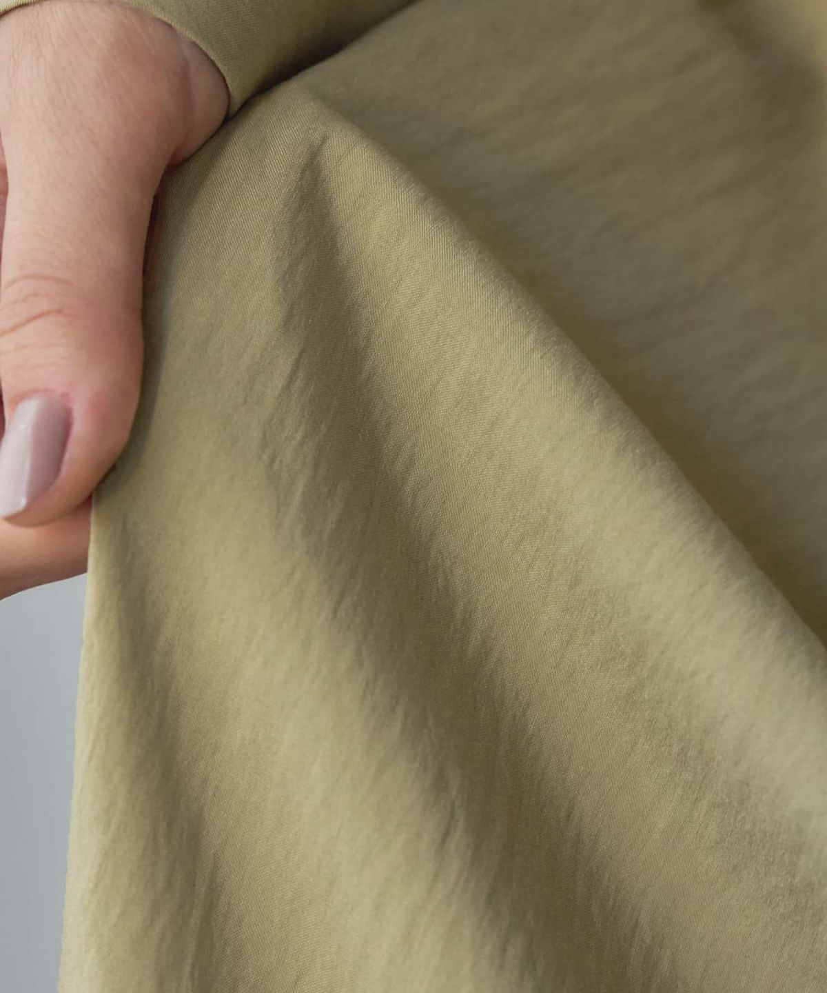 着用イメージ 165cm オリーブベージュ