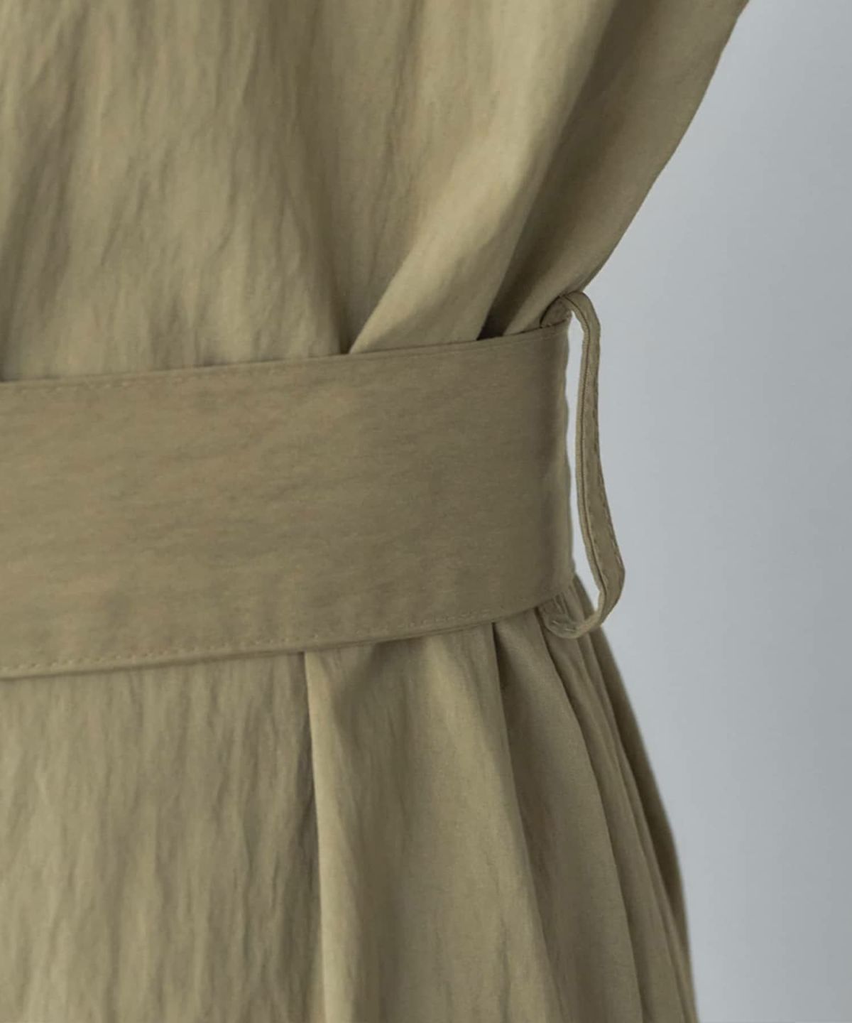 着用イメージ 165cm オリーブベージュ
