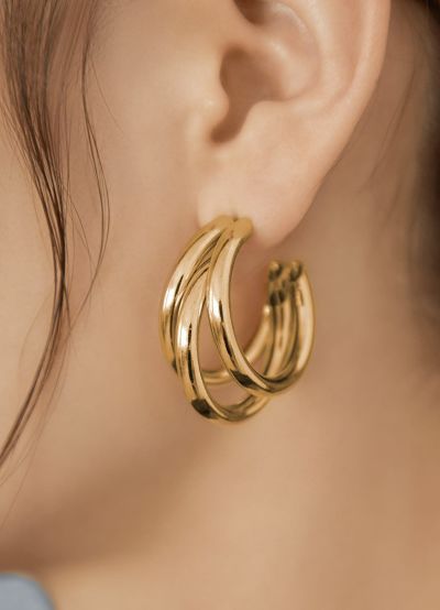 8 Other Reasons フープ ピアス サークル 3連 トリプル 8 Other Reasons フープ ピアス サークル 3連 トリプル (8 Other