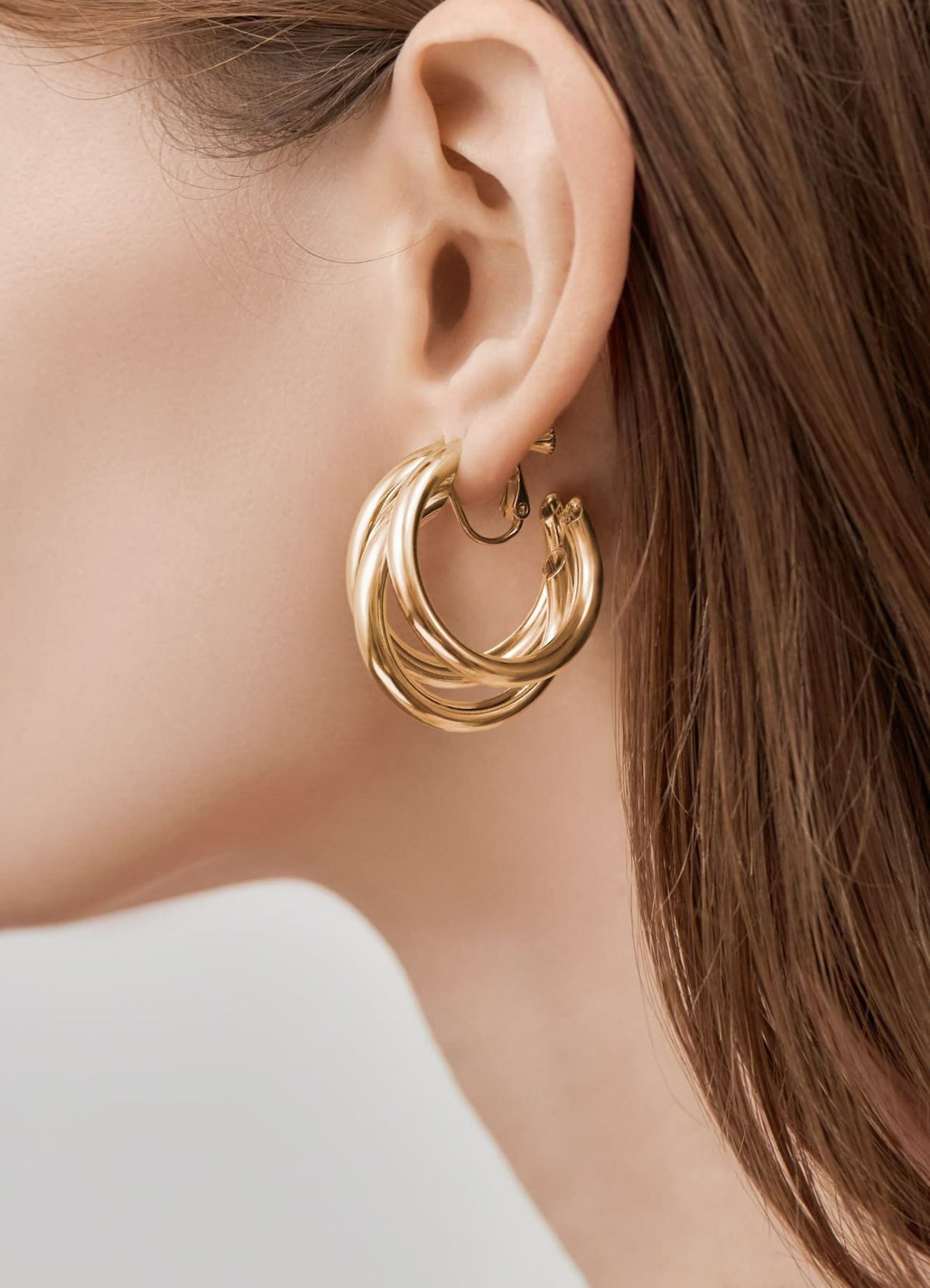 着用イメージ 173cm ゴールド