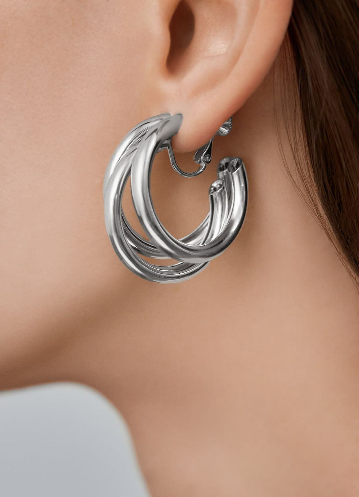 着用イメージ 173cm シルバー