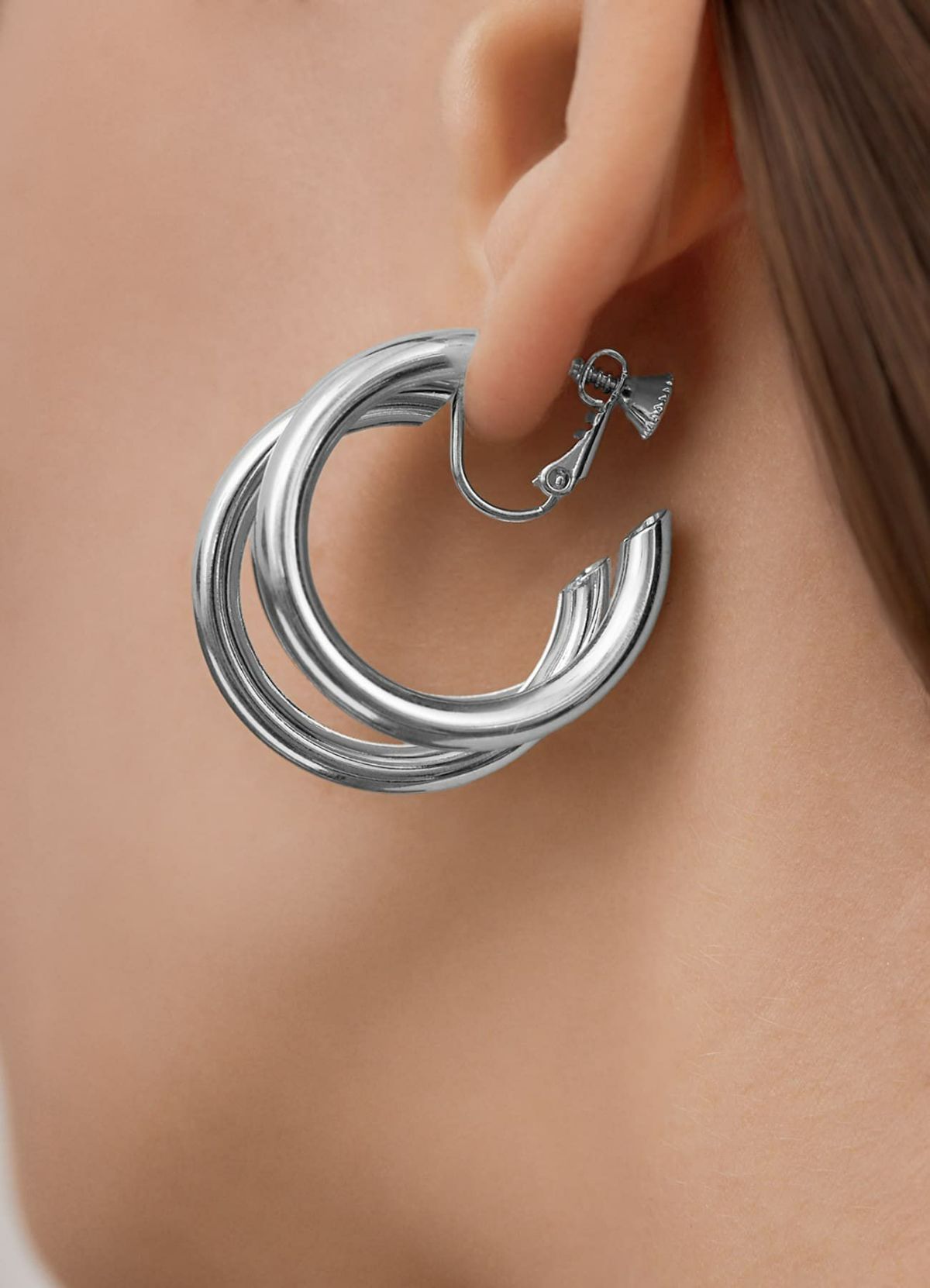 着用イメージ 173cm シルバー