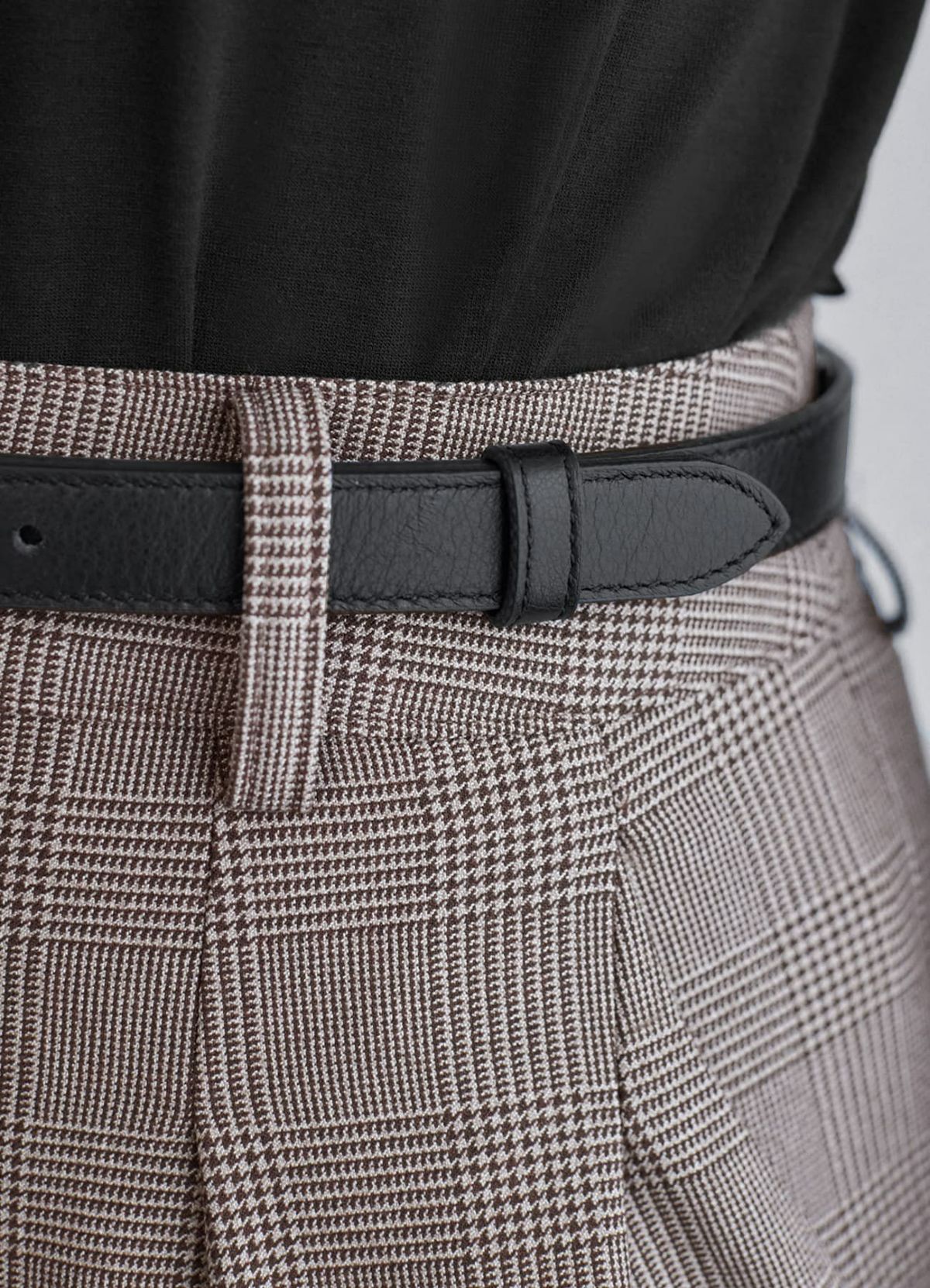 着用イメージ 166cm ブラック