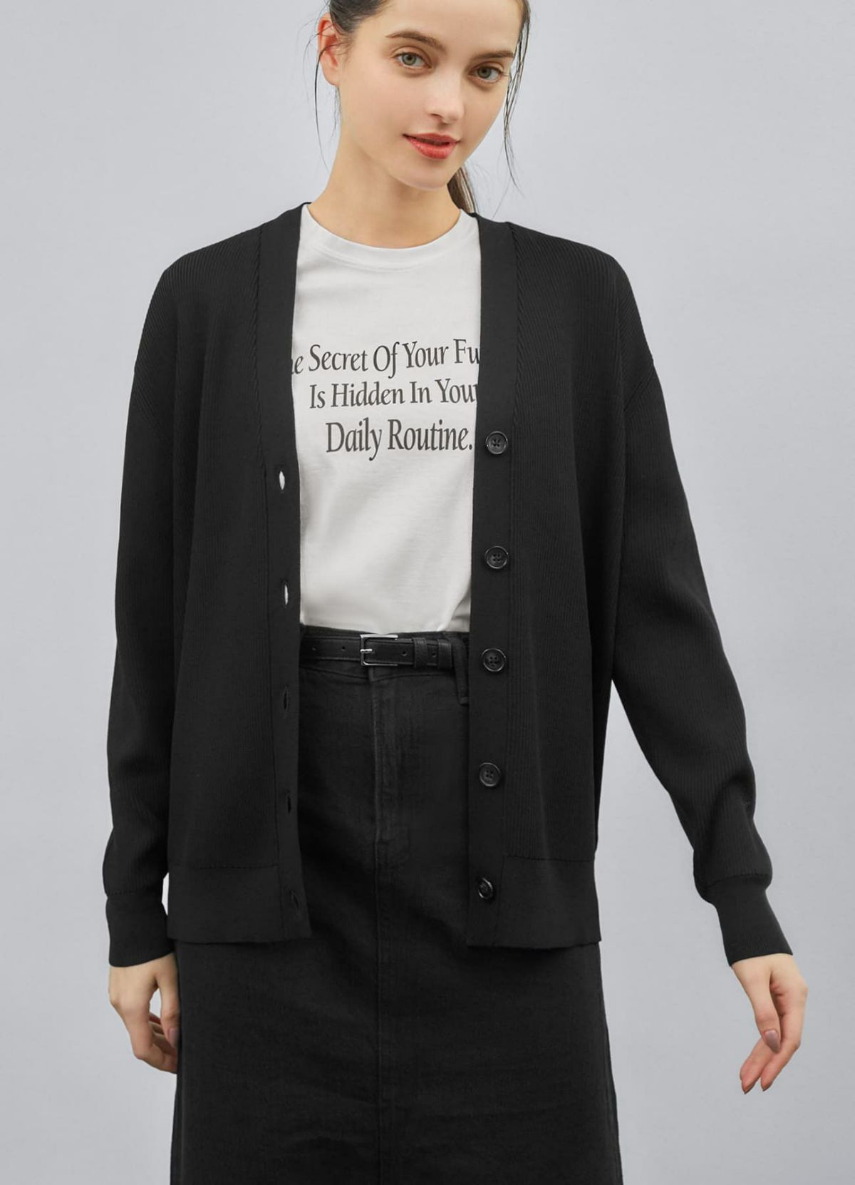 20mmスリムレザーベルト／SV金具