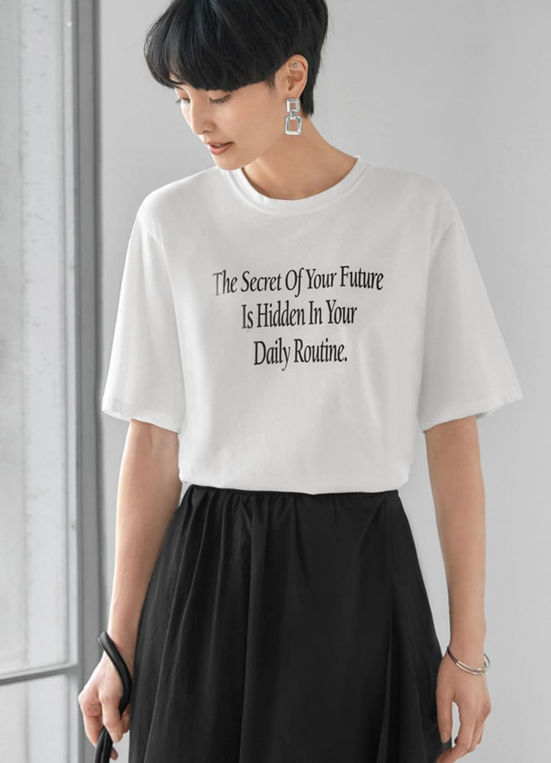 The SecretロゴTシャツ