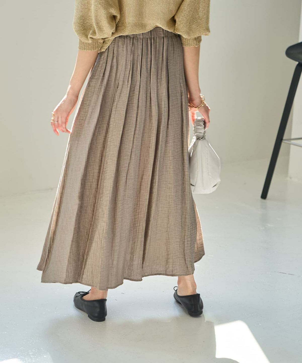 着用イメージ 165cm 着用サイズ 02 ストーン