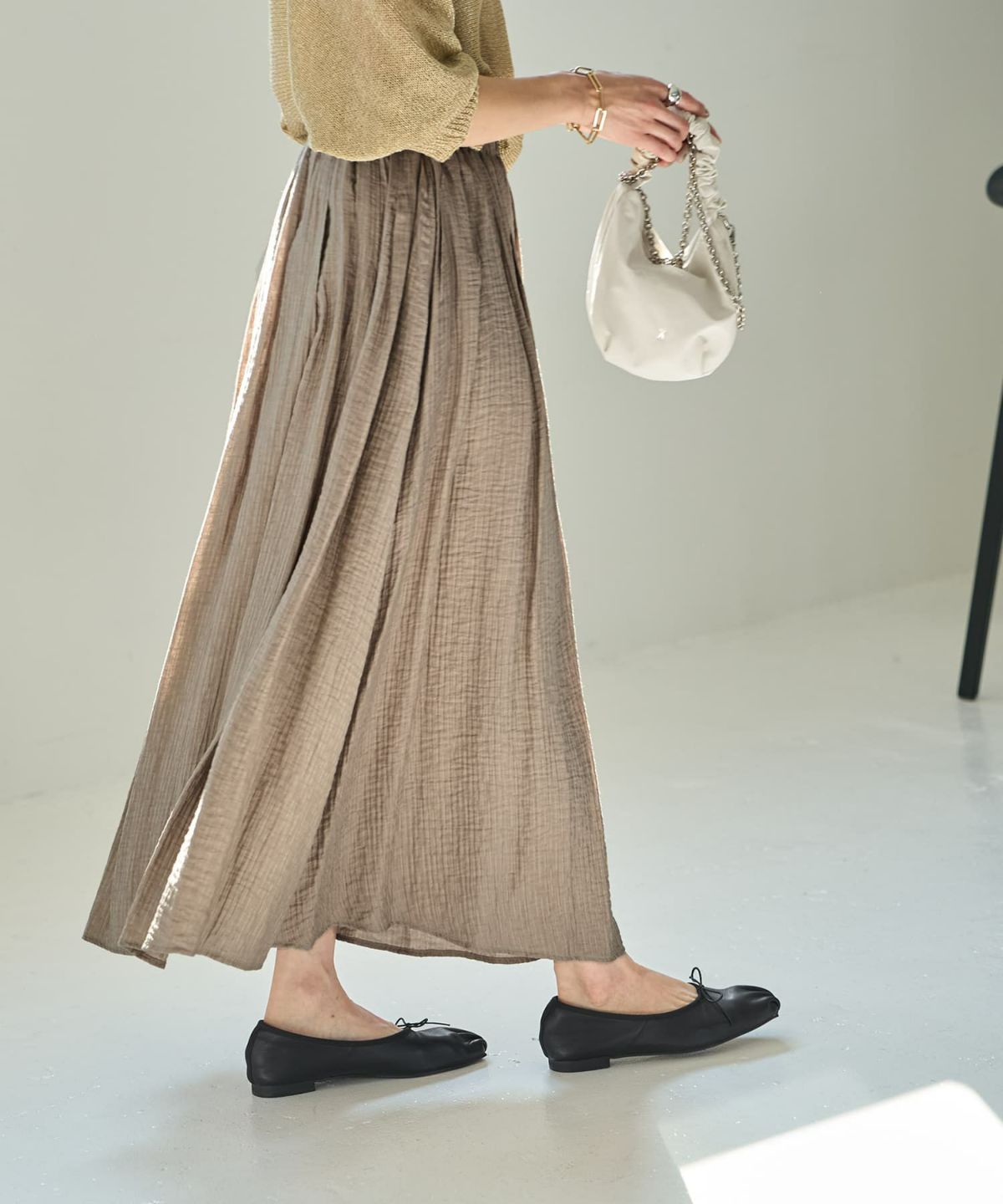 着用イメージ 165cm 着用サイズ 02 ストーン