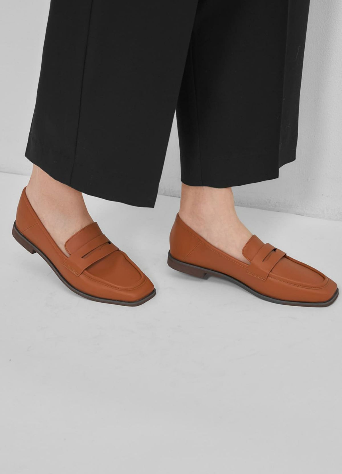 着用イメージ 173cm オレンジブラウン