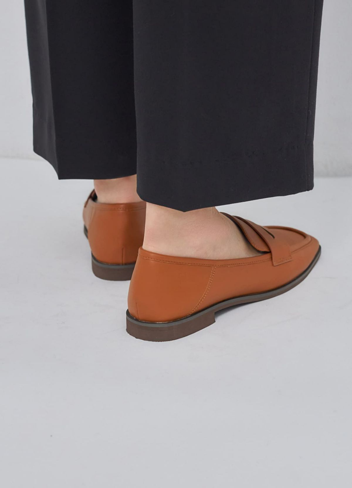 着用イメージ 173cm オレンジブラウン