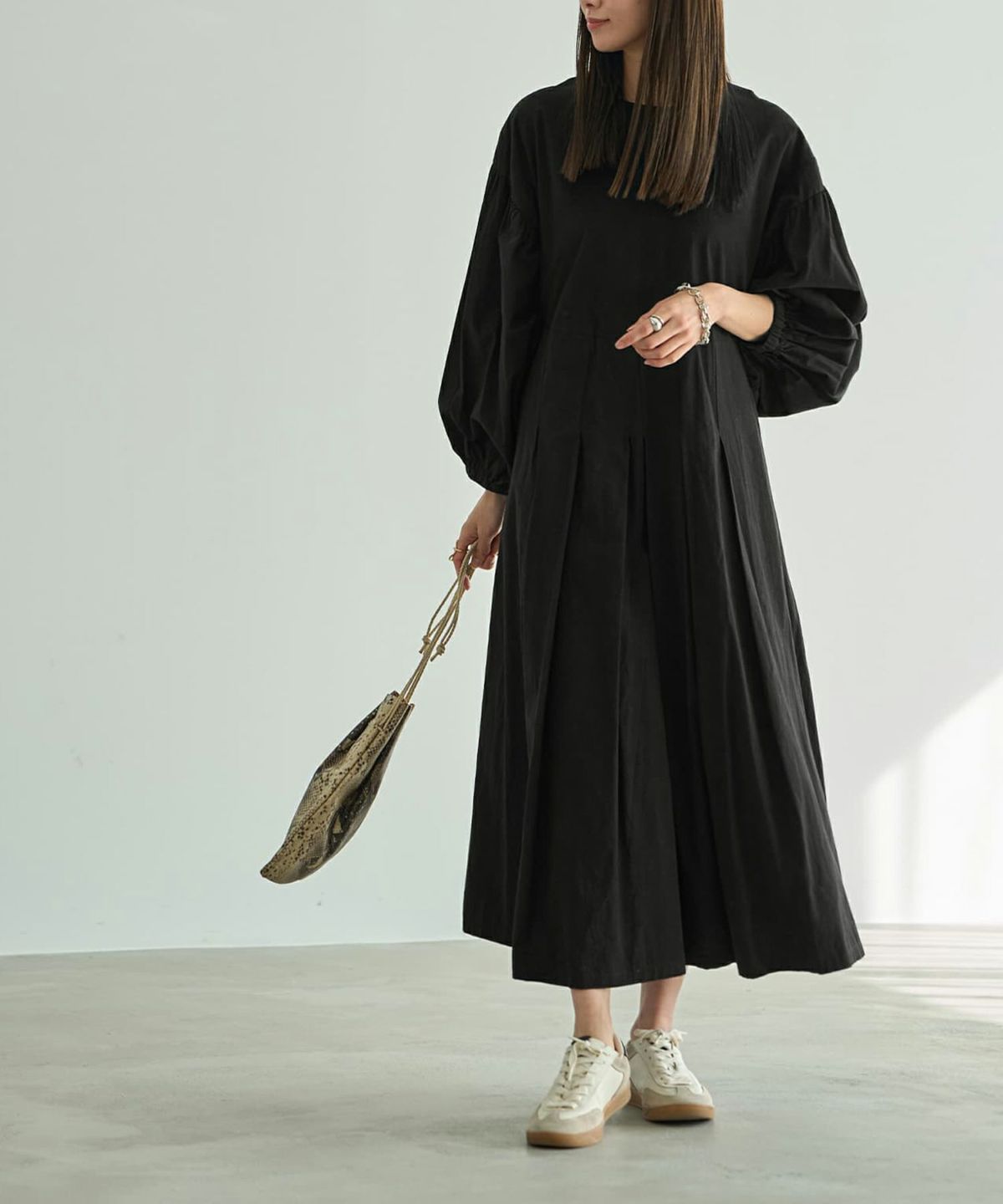 着用イメージ 165cm 02サイズ　ブラック