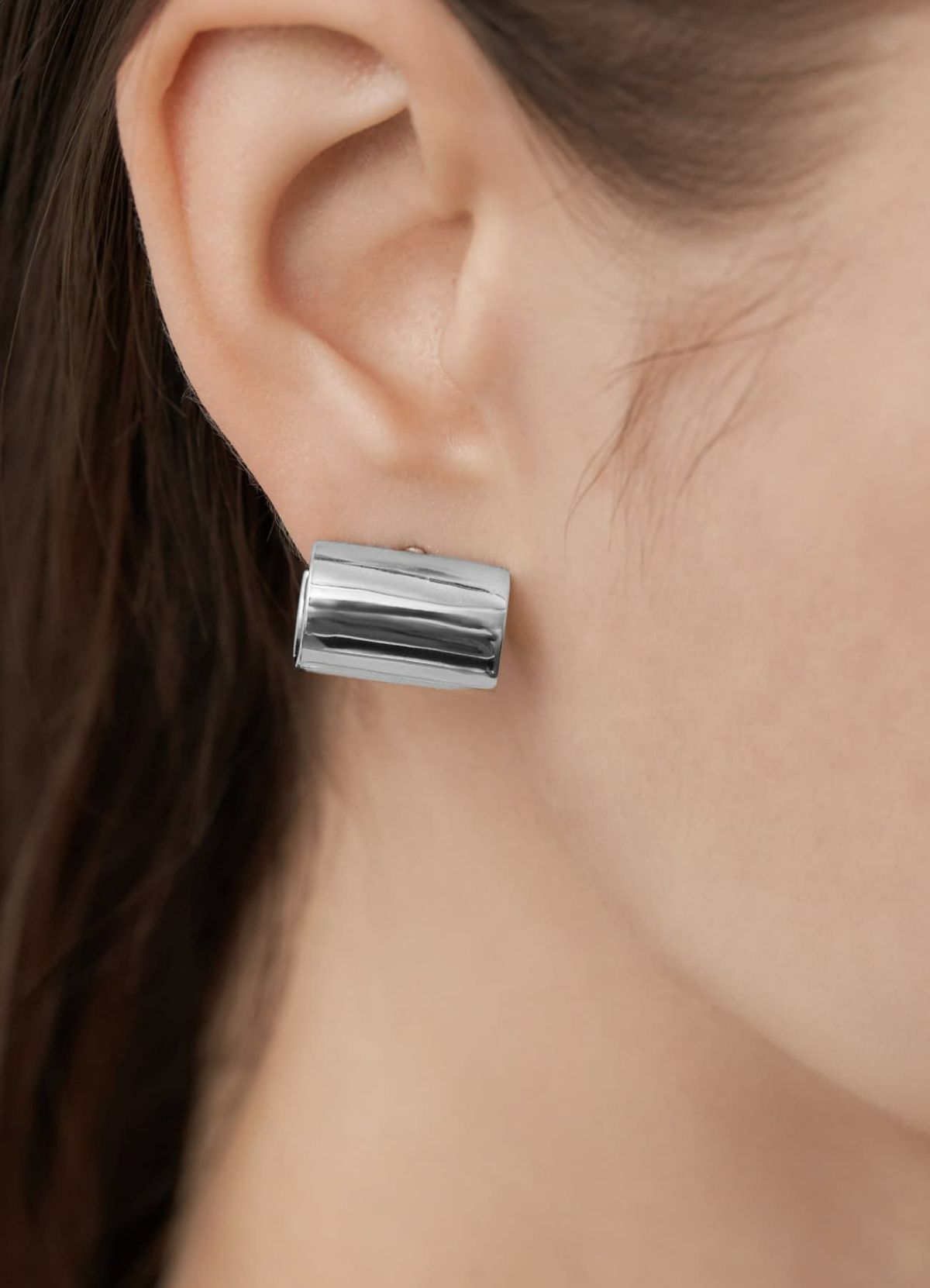 着用イメージ 173cm シルバー