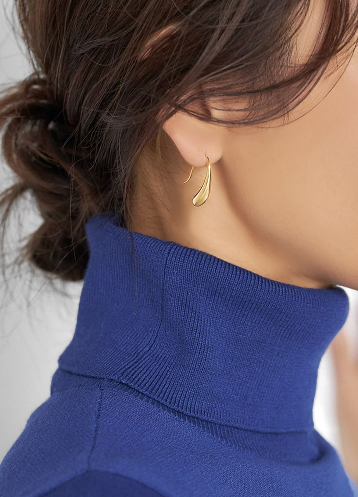 着用イメージ 166cm ゴールド