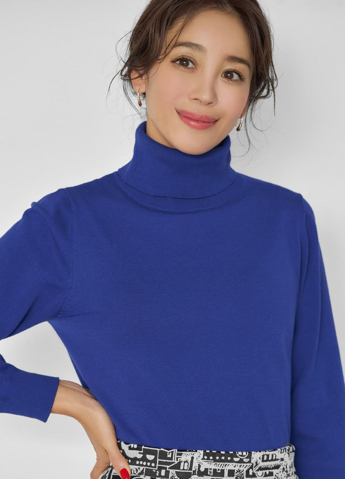 着用イメージ 166cm ゴールド